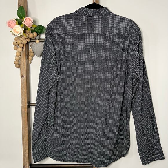 Denim and Flower Ricky Singh Long Sleeve Button Up Mens Shirt Size XL - Picture 4 of 7